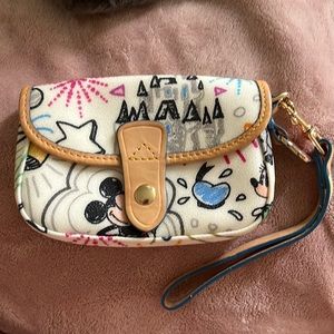 Dooney and Bourke Disney wristlet